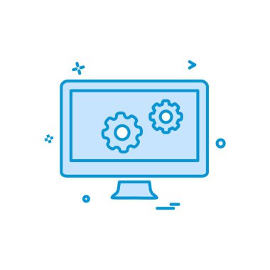 Web sitesi düzenleme simgesi tasarım vektörü