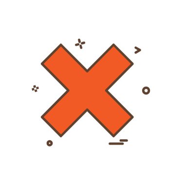 Matematik işaretleri simge tasarlamak vektör