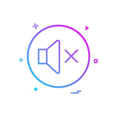 ses hacmi simge vektör tasarımı