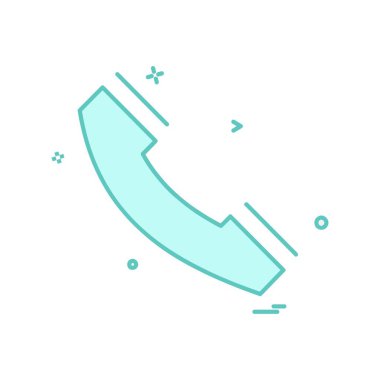 Arama simgesi tasarım, renkli vektör çizim