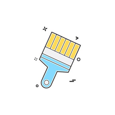 Donanım aracı simgesi tasarım, renkli vektör çizim 