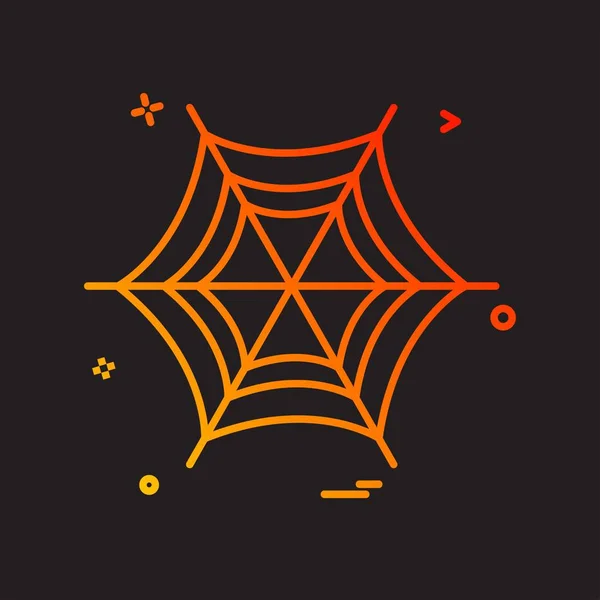 Halloween Icône Design Vecteur — Image vectorielle