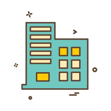 Emlak simge tasarlamak vektör