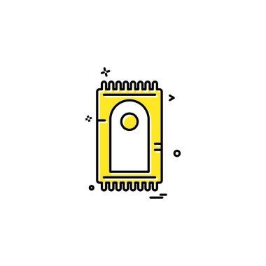 Dua mat simgesi tasarım vektörü 