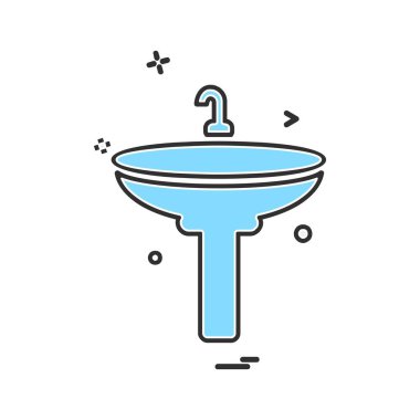 Tuvalet simge tasarlamak vektör