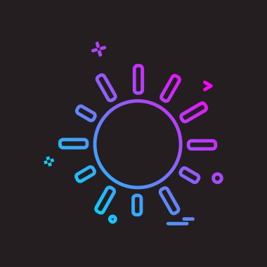 Piknik simgesi tasarım vektörü 