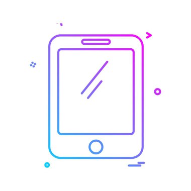 Akıllı simge tasarlamak vektör