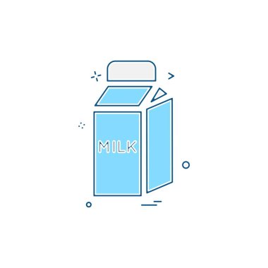 Gıda simgesi tasarım vektörü