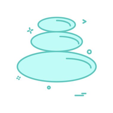 Çember şekilleri simge tasarım vektörü