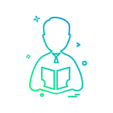 Avatar simge tasarlamak vektör