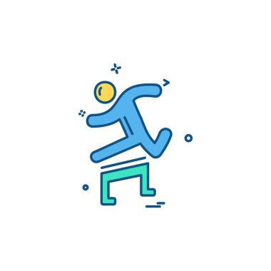 Simge tasarım vektörü çalışıyor