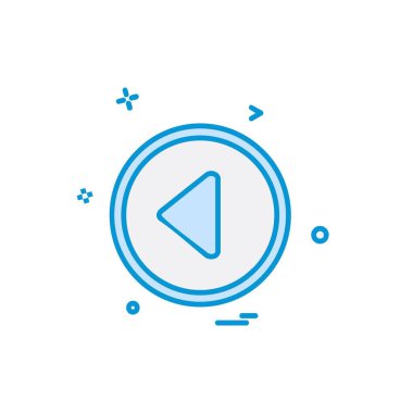 Medya düğme simge tasarlamak vektör