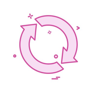 Ok simgesi tasarım vektörü