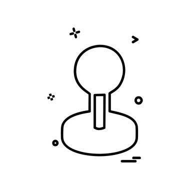 Dişli kutusu simge tasarlamak vektör