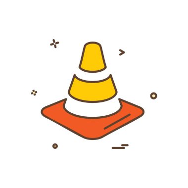 Koni simge tasarlamak vektör