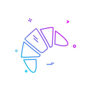 Gıda simgesi tasarım vektörü