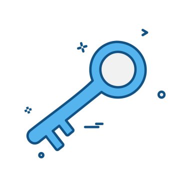 Simge tasarlamak vektör kilitli