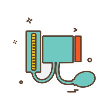 Tansiyon simgesi tasarım vektörü