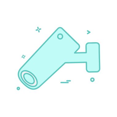 CCTV kamera güvenlik simge tasarlamak vektör