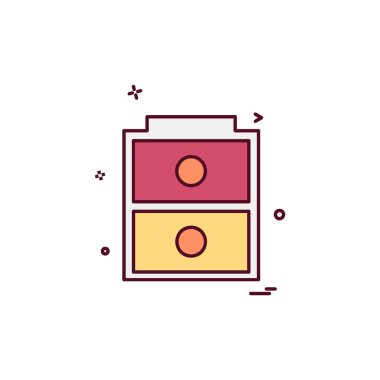 Mobilya tasarım vektörü