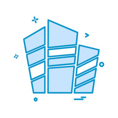 Emlak simge tasarlamak vektör