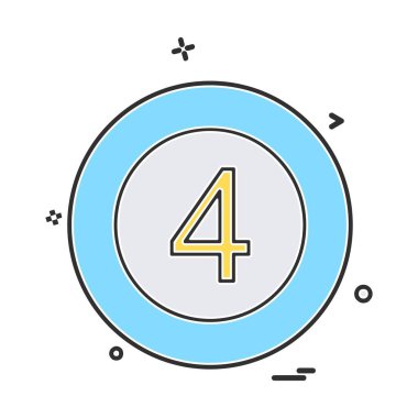 Kriket simgesi tasarım vektörü