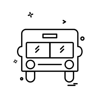 Seyahat simgesi tasarım vektörü 