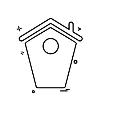 Emlak simge tasarlamak vektör