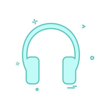 Müzik simge tasarlamak vektör