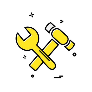 Donanım simgesi tasarım, vektör çizim araçları