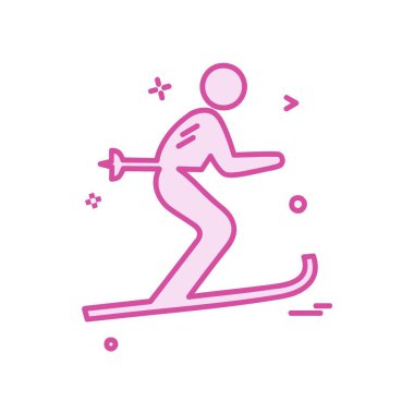 Spor simge tasarlamak vektör 