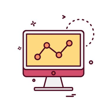 Grafik simge tasarlamak vektör