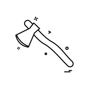 balta simgesi vektör tasarımı 