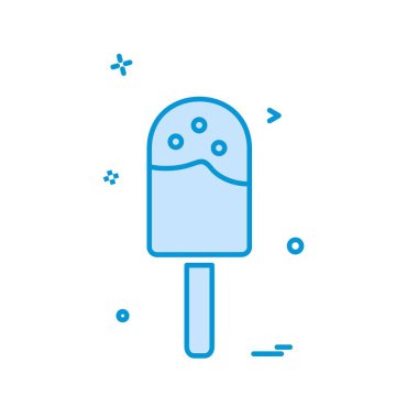 Gıda simgesi tasarım vektörü