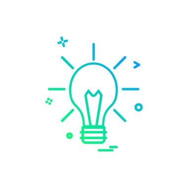 Fikir simge tasarlamak vektör