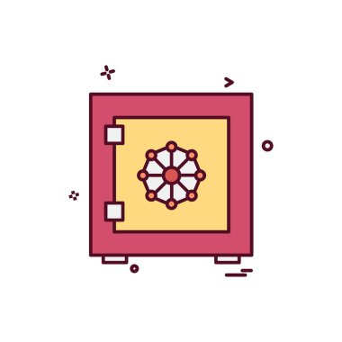 Banka simgesi tasarım vektörü 