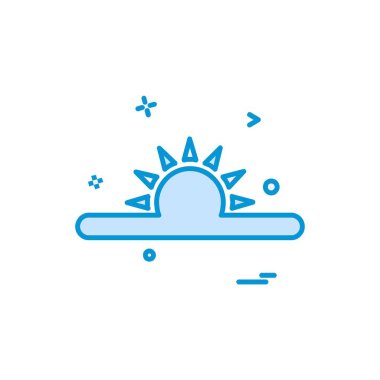 Sadece simge vektör üzerinde beyaz baclground hava