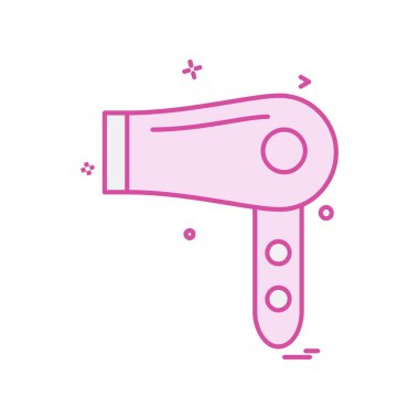 Kurutma simgesi tasarım vektörü