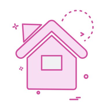 Emlak simge tasarlamak vektör