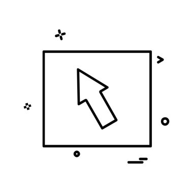 İş simgesi tasarım vektörü