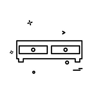 Mobilya tasarım vektörü