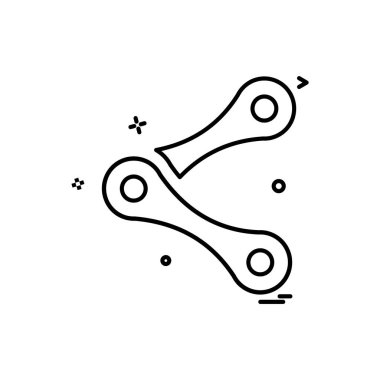 Simge tasarım vektörünü paylaş