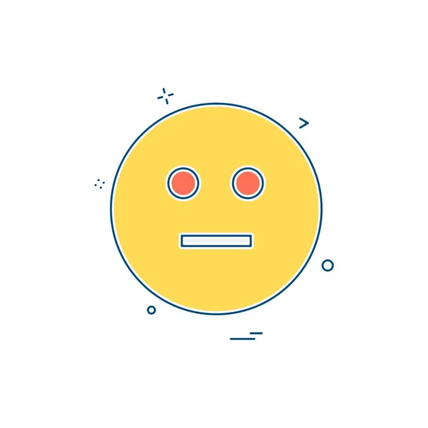 Emoji Ikoner Design Vektor — Stock vektor