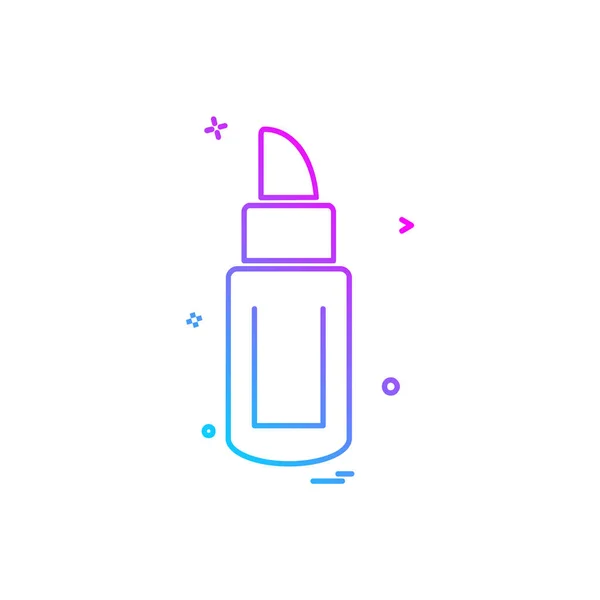 Cosmetica Icoon Ontwerp Vector — Stockvector