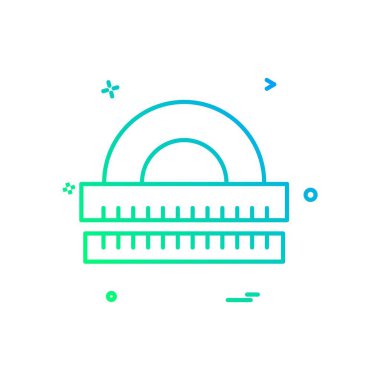 Ölçek simge tasarlamak vektör 