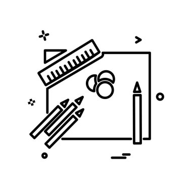 Eğitim simge tasarlamak vektör