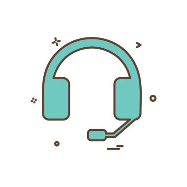 Ortam simgesi tasarım vektörü