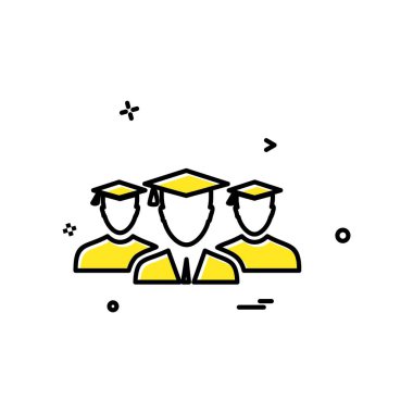 Avatar simge tasarlamak vektör