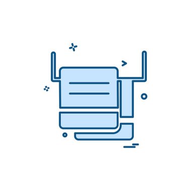 Mobilya tasarım vektörü