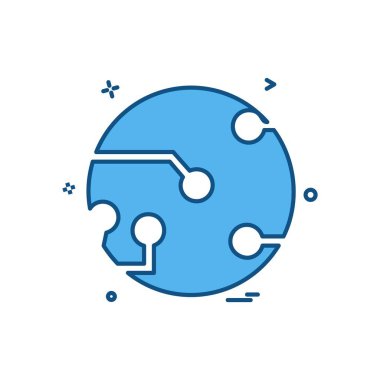 Devre simge tasarlamak vektör